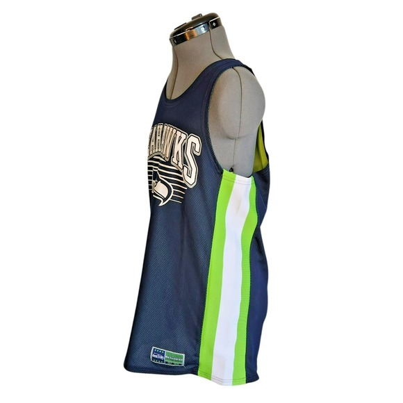 Seattle Seahawks NFL Team Apparel Jersey Tank Top Size S - Picture 2 of 4